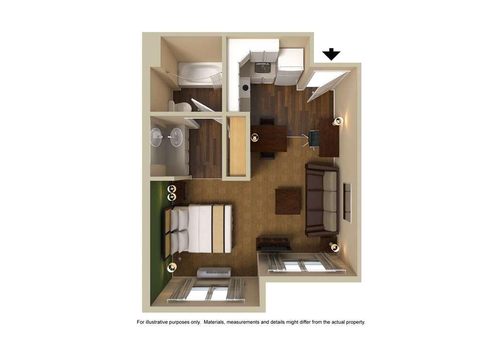 Auburn Hills Extended Stay Inn Room photo